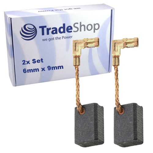Schleifkohle 6x9 mm - 2x,