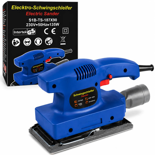 Elektro schwingschleifer 135w - schwingschleifer,