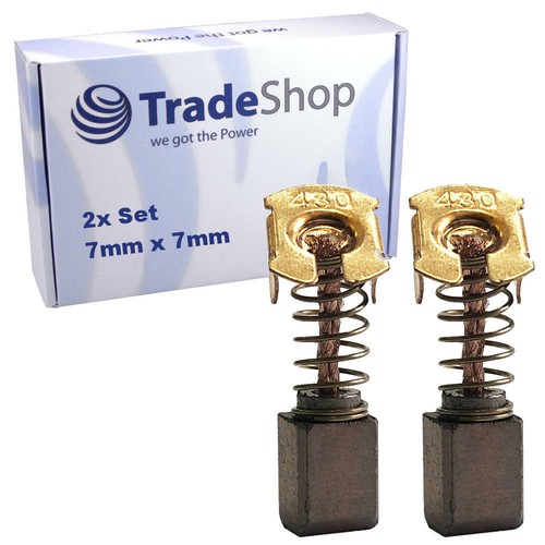 Schleifkohle 7x7 mm - 2x,