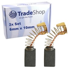 2x Schleifkohle 6x10 mm